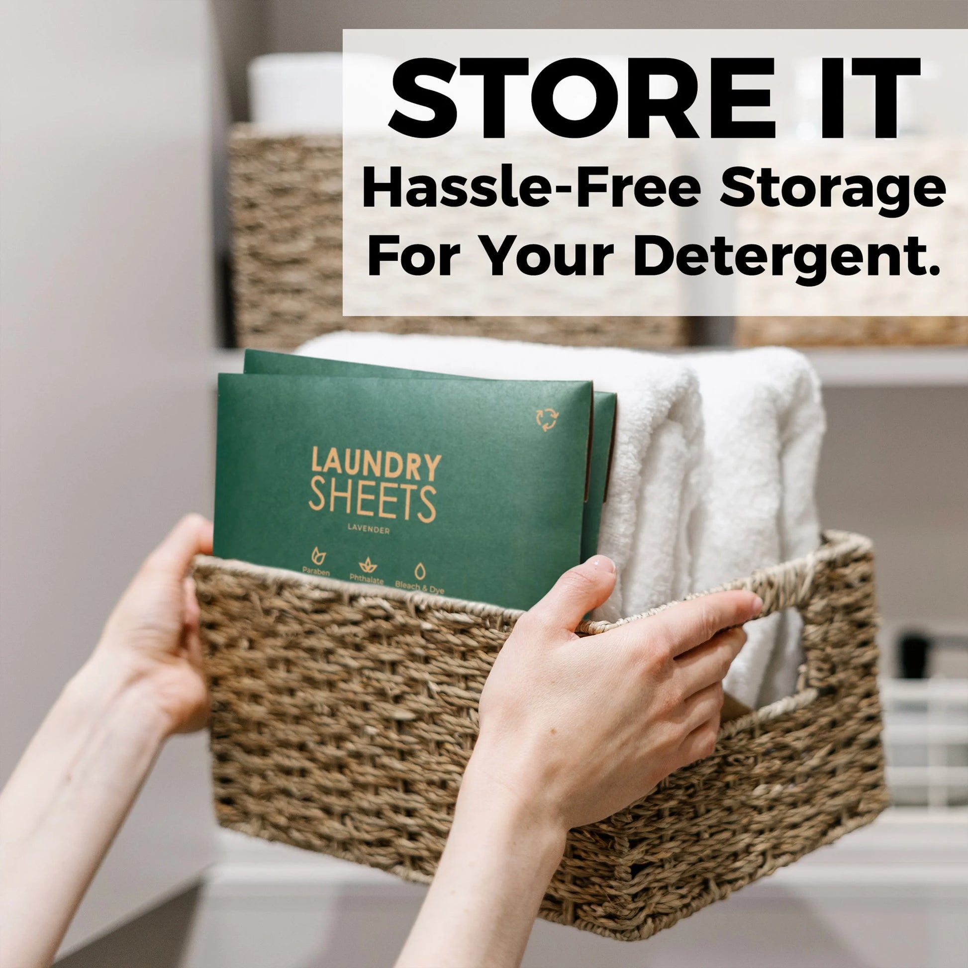 Eco-Friendly Laundry Sheets - Natural & Waste Free (Pack of 60 Strips)