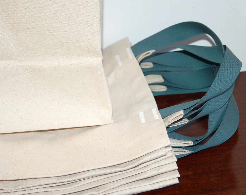 Canvas Grocery & Shopping Tote Bag - Eco-Friendly Reusable - in USA Turtlecreek