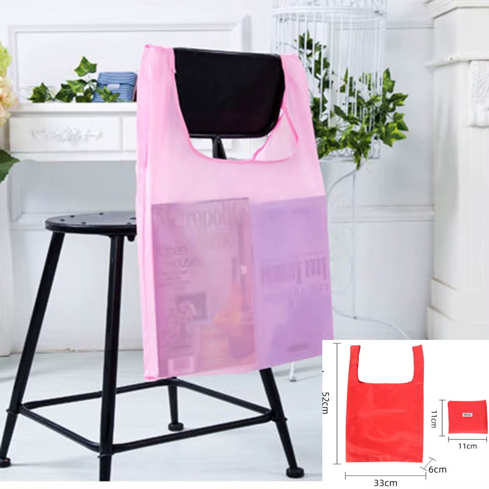 Shopping Bag Eco-Friendly Bag Storage Bag Shoulder Grocery Bags Shoulder Market Bags Reusable Foldable Supermarket Shop Bags