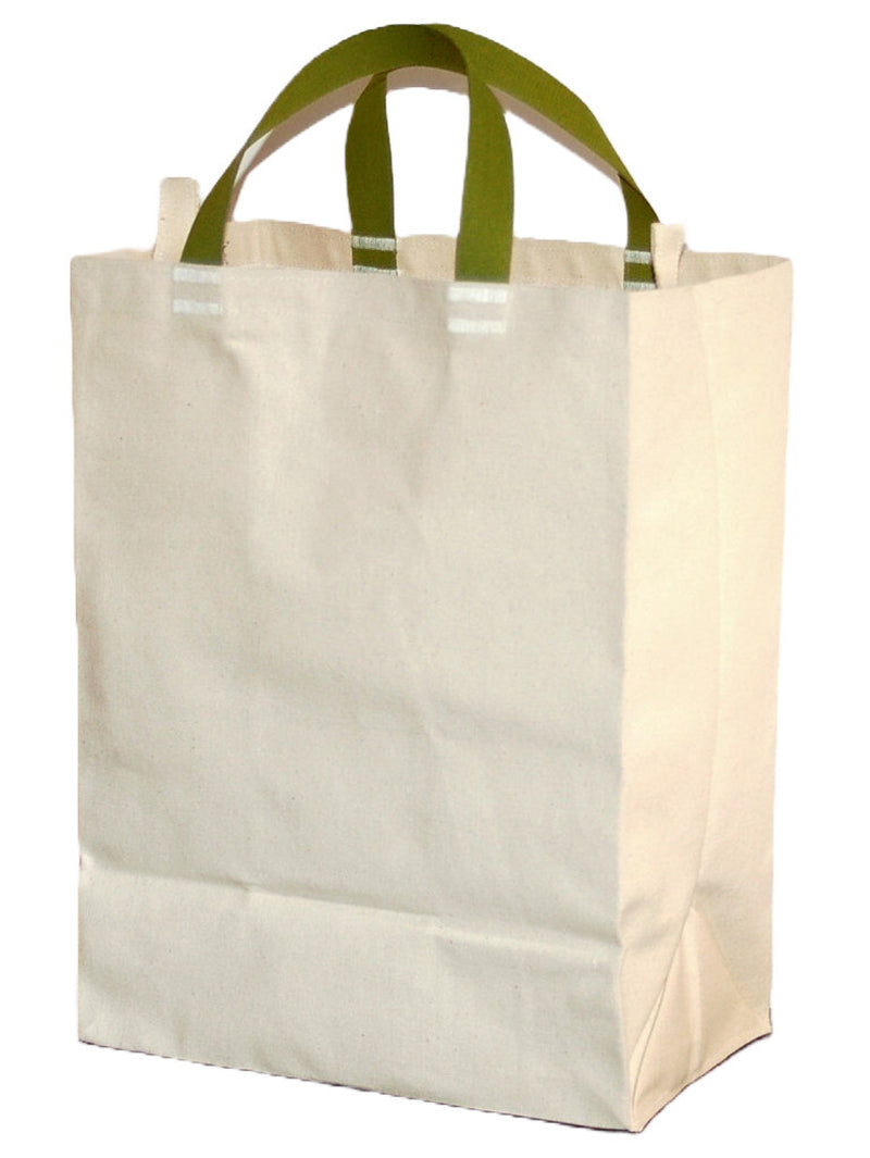 Canvas Grocery & Shopping Tote Bag - Eco-Friendly Reusable - in USA Turtlecreek