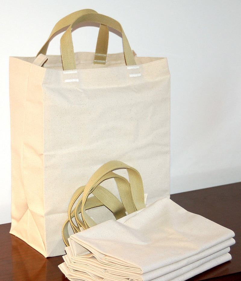 Canvas Grocery & Shopping Tote Bag - Eco-Friendly Reusable - in USA Turtlecreek