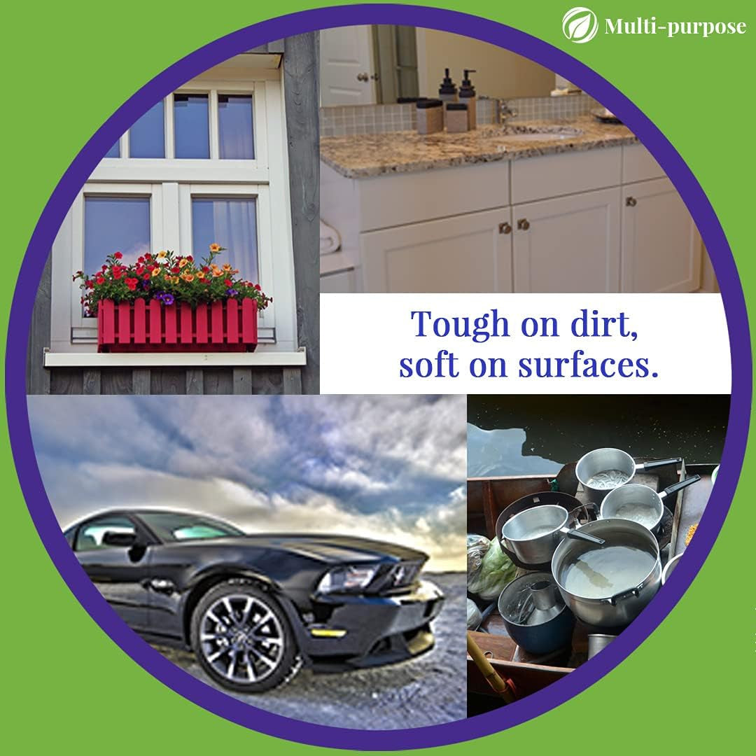 Swedish Dishcloth Cellulose Sponge Cloth, Absorbent, Reusable, Eco-Friendly, Set of 8