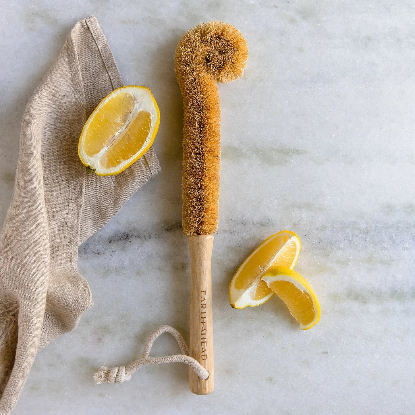 Bamboo + Coconut Bottle Brush | Eco-Friendly, Plant-Based, Sustainable Cleaning Brush