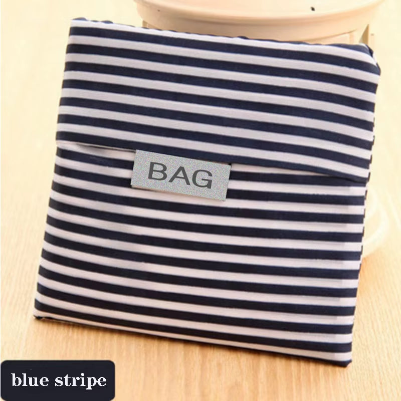 Shopping Bag Eco-Friendly Bag Storage Bag Shoulder Grocery Bags Shoulder Market Bags Reusable Foldable Supermarket Shop Bags