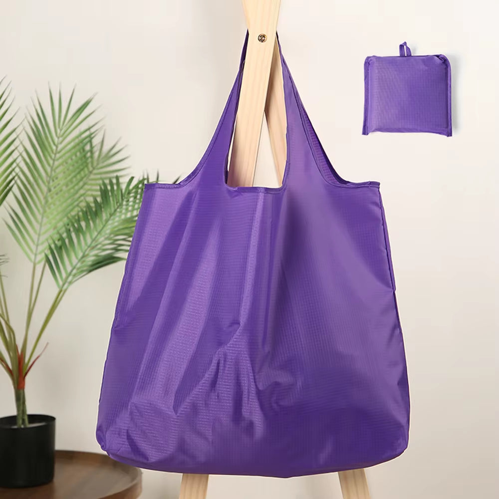 Shopping Bag Eco-Friendly Bag Storage Bag Shoulder Grocery Bags Shoulder Market Bags Reusable Foldable Supermarket Shop Bags