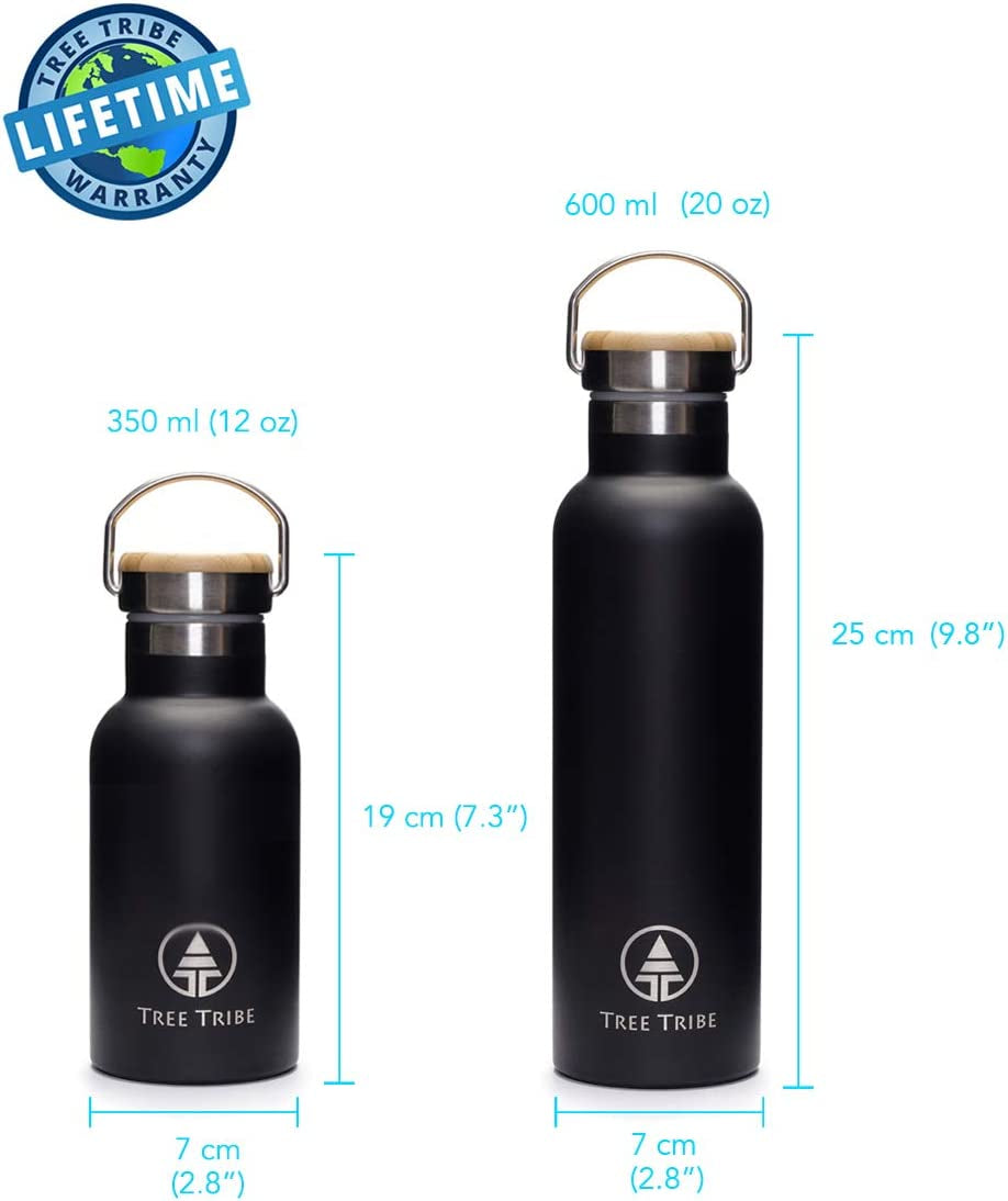 Stainless Steel Water Bottle - Insulated, Indestructible, Eco Friendly
