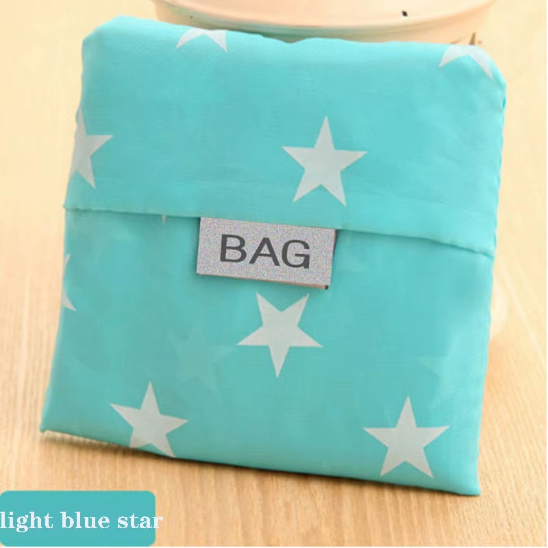 Shopping Bag Eco-Friendly Bag Storage Bag Shoulder Grocery Bags Shoulder Market Bags Reusable Foldable Supermarket Shop Bags