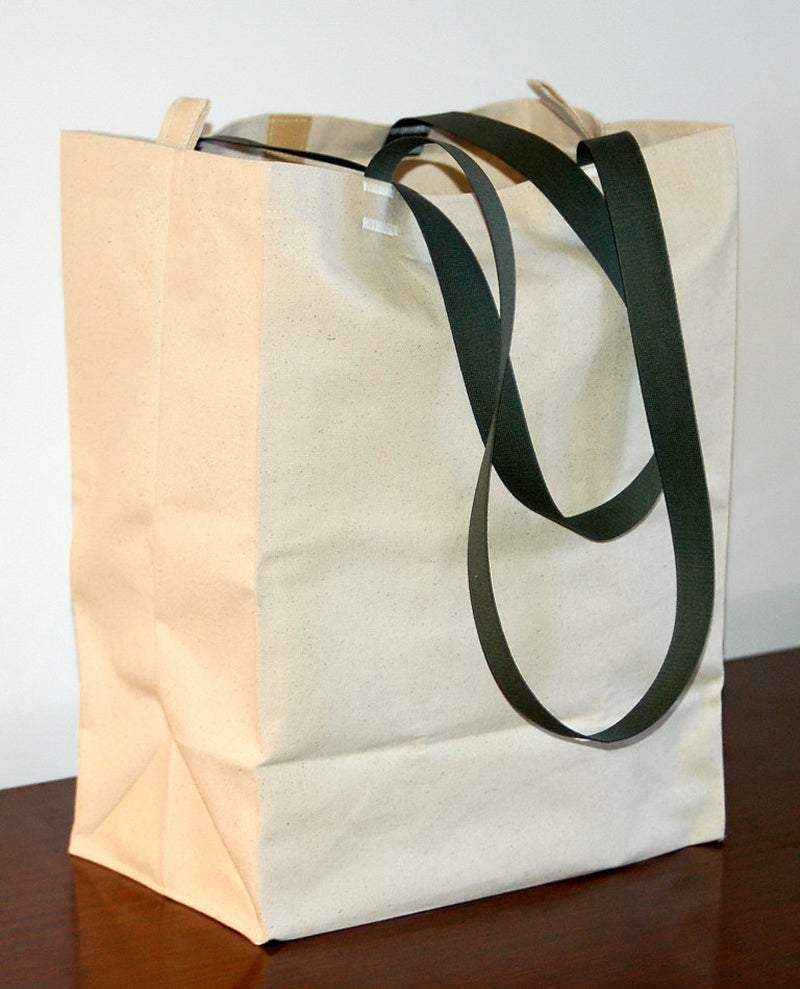 Canvas Grocery & Shopping Tote Bag - Eco-Friendly Reusable - in USA Turtlecreek