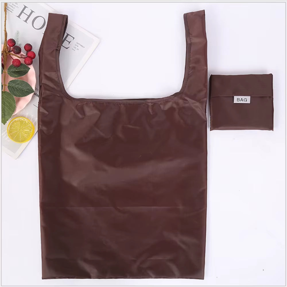 Shopping Bag Eco-Friendly Bag Storage Bag Shoulder Grocery Bags Shoulder Market Bags Reusable Foldable Supermarket Shop Bags