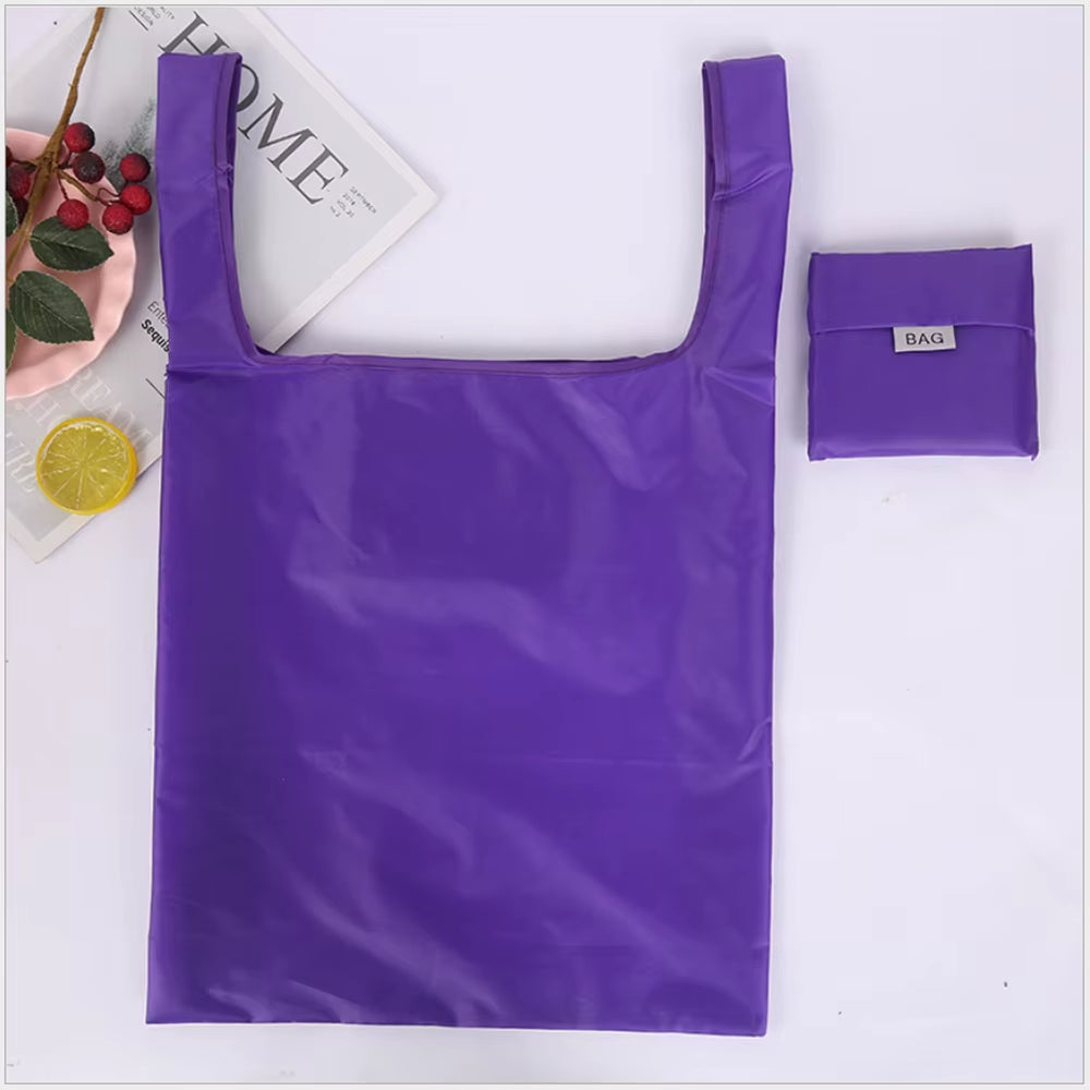 Shopping Bag Eco-Friendly Bag Storage Bag Shoulder Grocery Bags Shoulder Market Bags Reusable Foldable Supermarket Shop Bags
