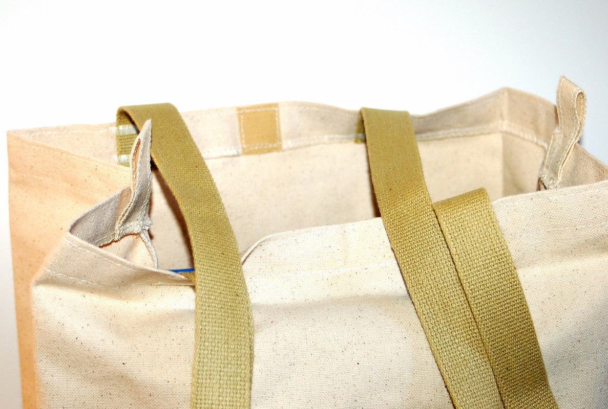 Canvas Grocery & Shopping Tote Bag - Eco-Friendly Reusable - in USA Turtlecreek