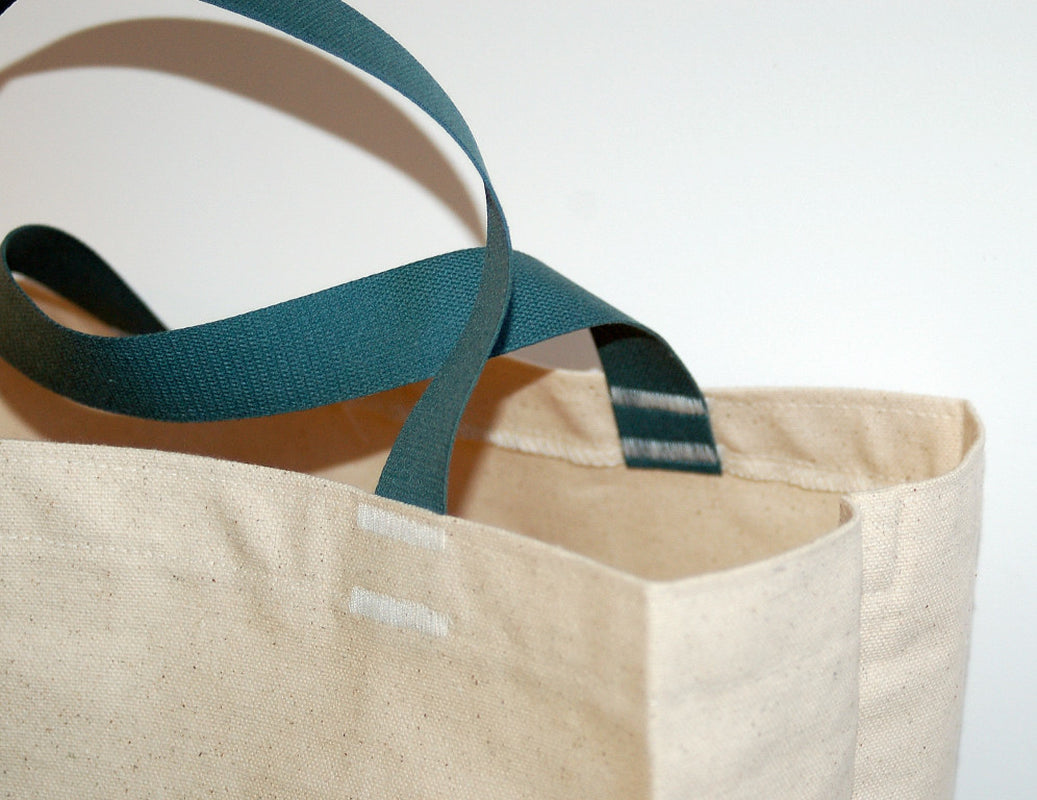 Canvas Grocery & Shopping Tote Bag - Eco-Friendly Reusable - in USA Turtlecreek