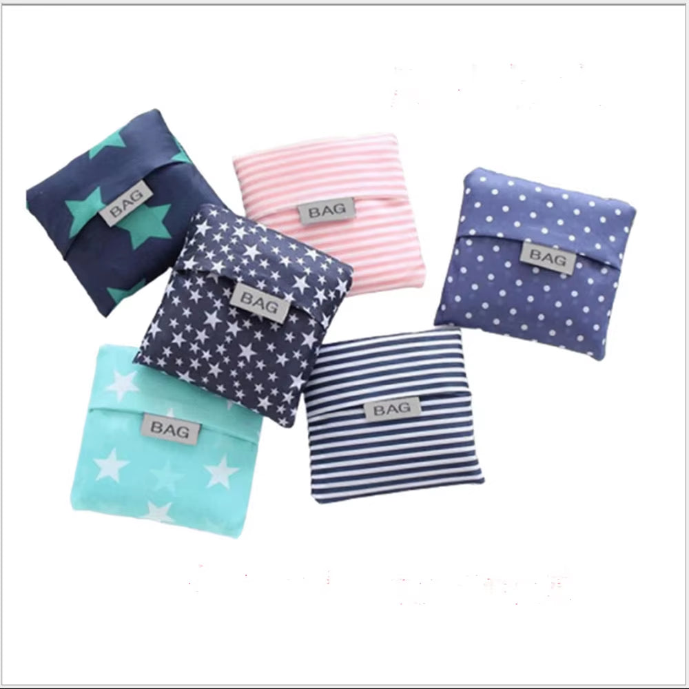 Shopping Bag Eco-Friendly Bag Storage Bag Shoulder Grocery Bags Shoulder Market Bags Reusable Foldable Supermarket Shop Bags