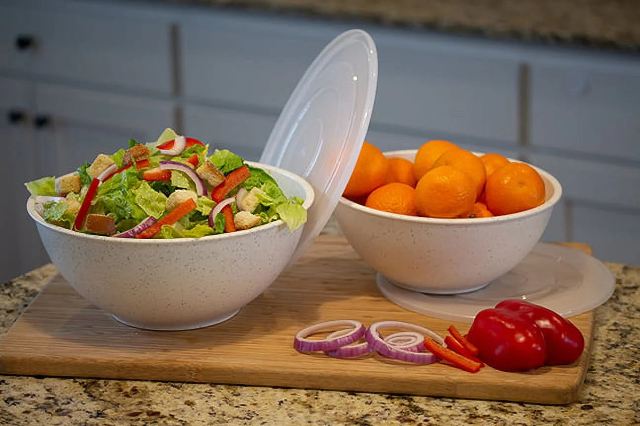 28-Piece Eco-Friendly Recycled Plastic Dinnerware Set